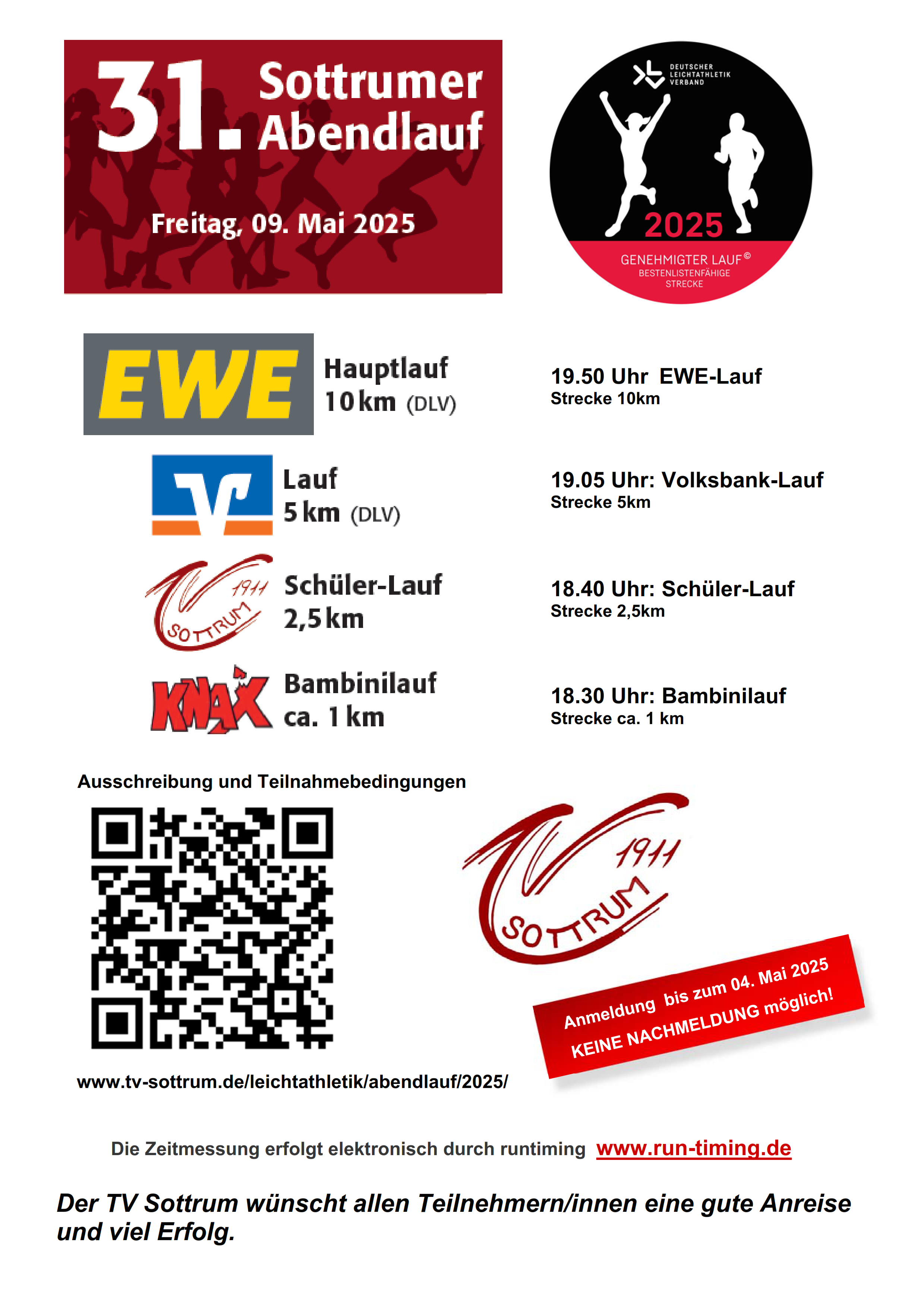 Information Sottrumer Abendlauf